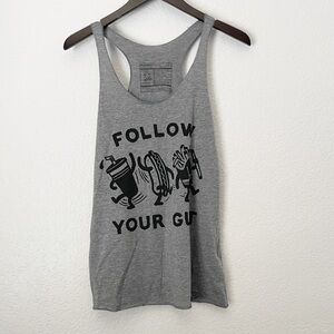 PYKNIC Follow Your Gut Racerback Tank Small